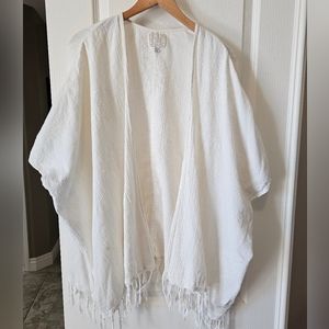 100% Cotton Embroidered Kimono OS